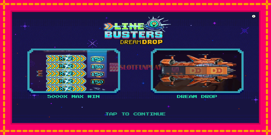 Line Busters Dream Drop - automato com gráficos brilhantes, foto 1