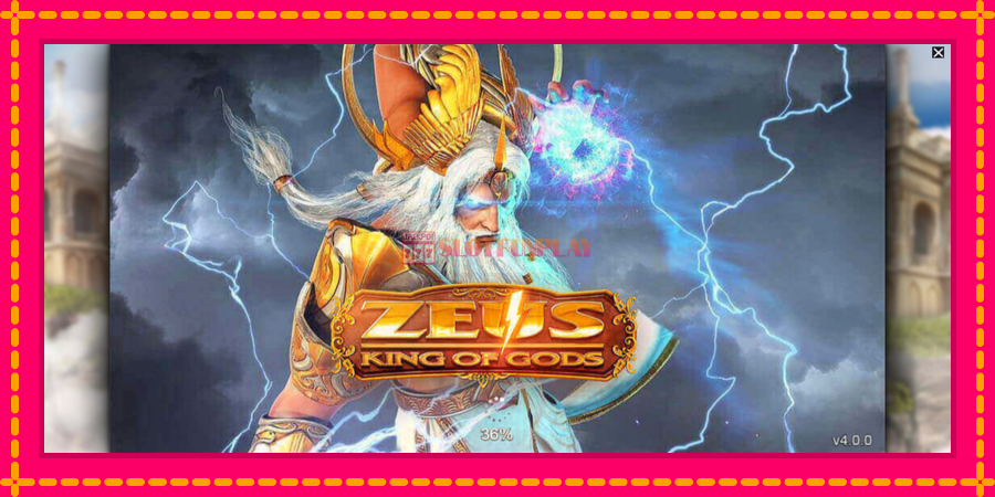 Zeus King of Gods - automato com gráficos brilhantes, foto 1