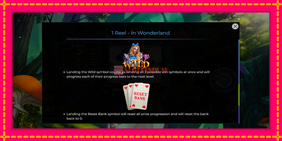 1 Reel In Wonderland - automato com gráficos brilhantes, foto 7