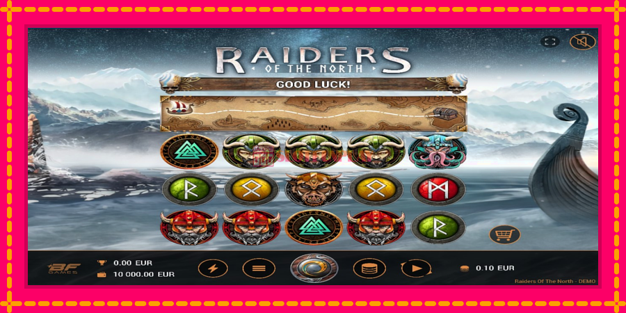 Raiders of the North - automato com gráficos brilhantes, foto 1