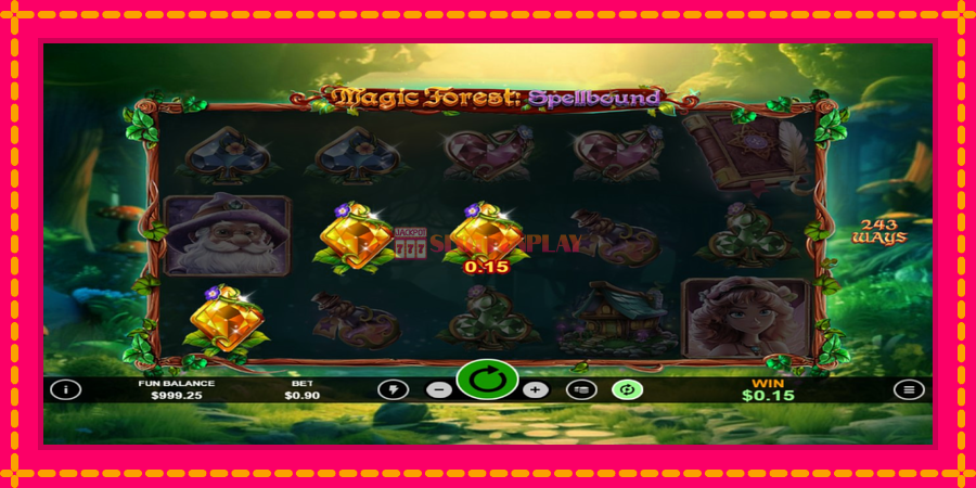 Magic Forest: Spellbound - automato com gráficos brilhantes, foto 2