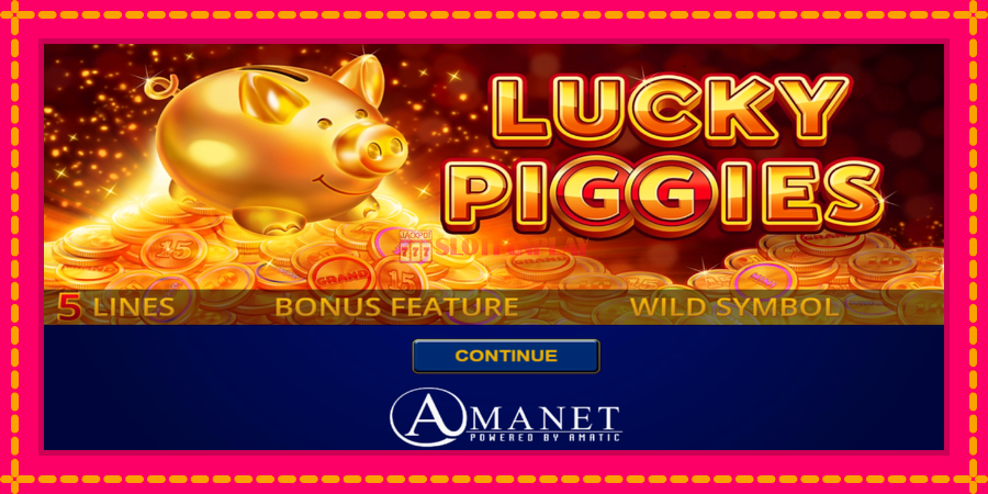 Lucky Piggies - automato com gráficos brilhantes, foto 1