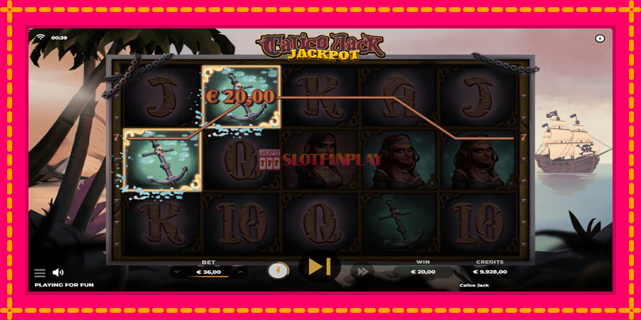 Calico Jack Jackpot - automato com gráficos brilhantes, foto 2