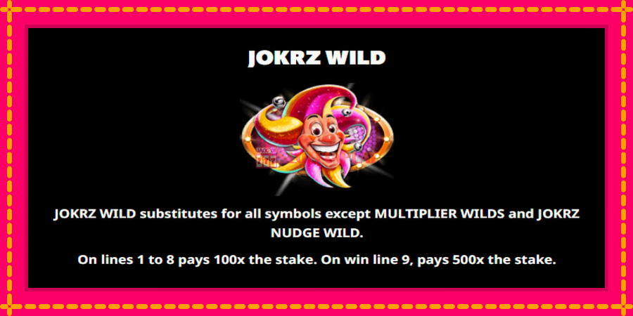 Jokrz Wild Jackpot - automato com gráficos brilhantes, foto 5