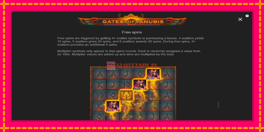 Gates of Anubis - automato com gráficos brilhantes, foto 7