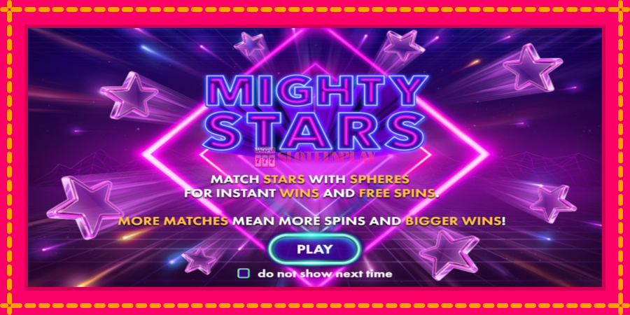 Mighty Stars - automato com gráficos brilhantes, foto 1