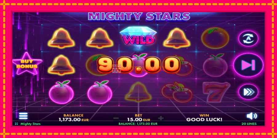 Mighty Stars - automato com gráficos brilhantes, foto 3