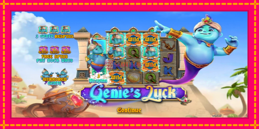 Genie’s Luck - automato com gráficos brilhantes, foto 1