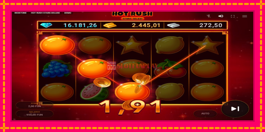 Hot Rush Stars Deluxe - automato com gráficos brilhantes, foto 2