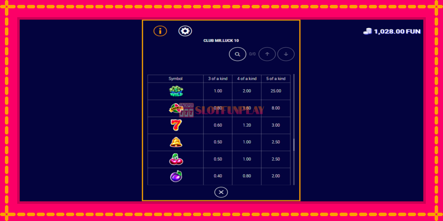 Club Mr. Luck 10 - automato com gráficos brilhantes, foto 6