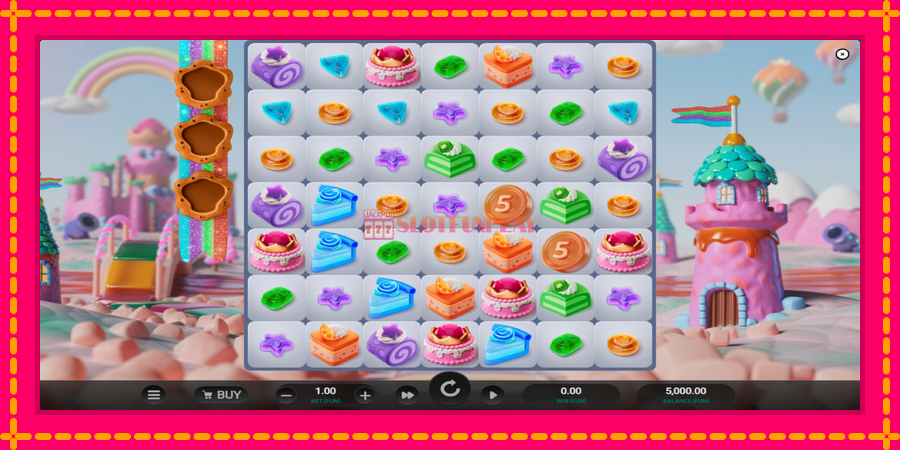 Sweetopia Royale - automato com gráficos brilhantes, foto 2