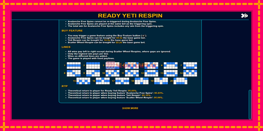 Ready Yeti Respin - automato com gráficos brilhantes, foto 7