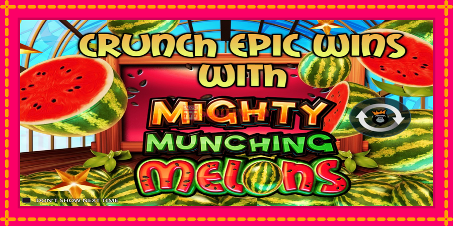 Mighty Munching Melons - automato com gráficos brilhantes, foto 1