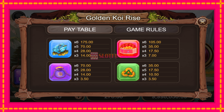 Golden Koi Rise - automato com gráficos brilhantes, foto 7