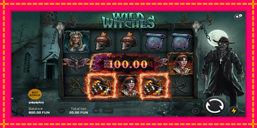 Wild Witches - automato com gráficos brilhantes, foto 4