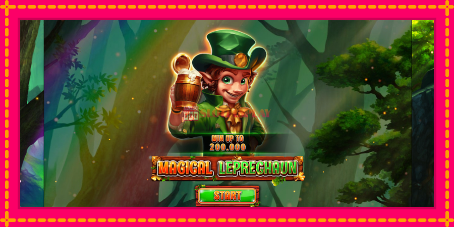 Magical Leprechaun - automato com gráficos brilhantes, foto 1