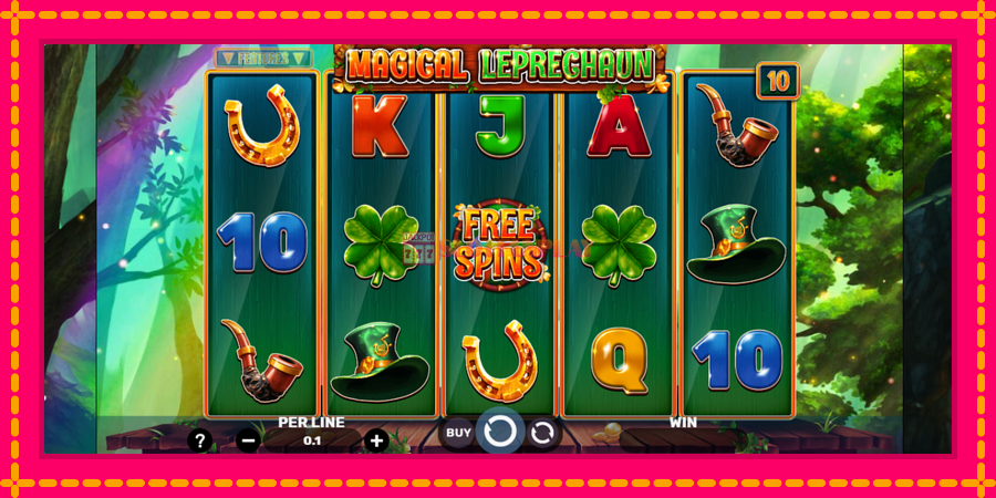 Magical Leprechaun - automato com gráficos brilhantes, foto 2