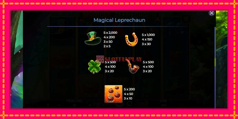 Magical Leprechaun - automato com gráficos brilhantes, foto 6