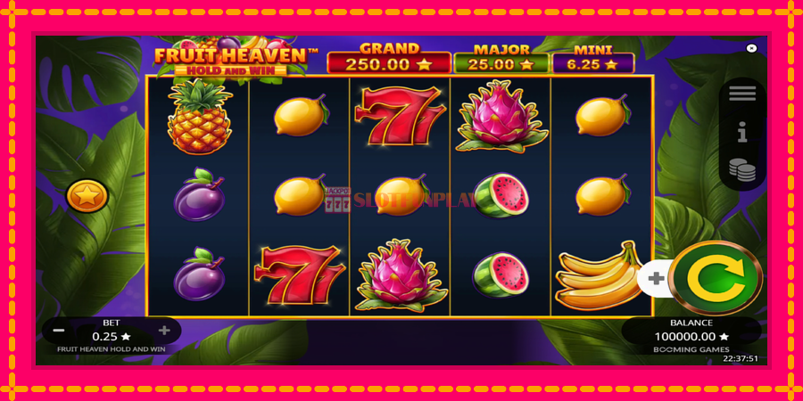 Fruit Heaven Hold and Win - automato com gráficos brilhantes, foto 2