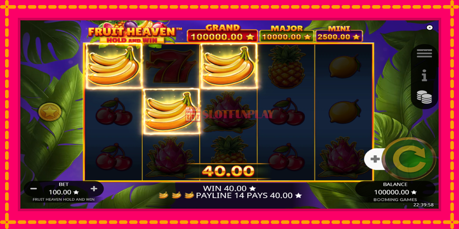 Fruit Heaven Hold and Win - automato com gráficos brilhantes, foto 4