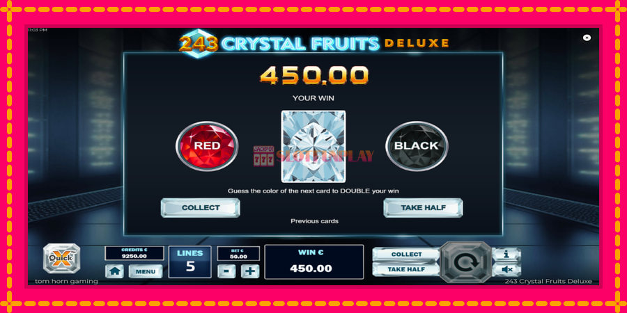 243 Crystal Fruits Deluxe - automato com gráficos brilhantes, foto 4