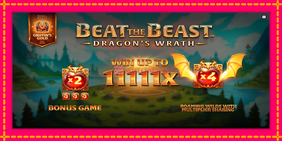 Beat the Beast Dragons Wrath - automato com gráficos brilhantes, foto 1