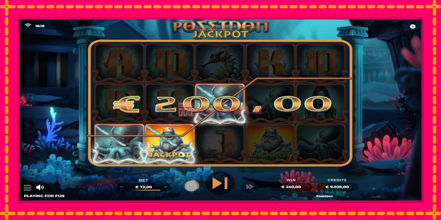 Poseidon Jackpot - automato com gráficos brilhantes, foto 2