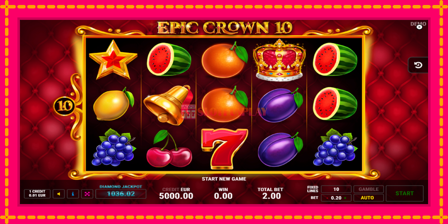 Epic Crown 10 - automato com gráficos brilhantes, foto 1