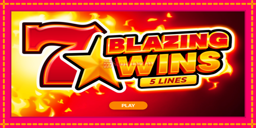 Blazing Wins - automato com gráficos brilhantes, foto 1