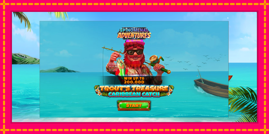 Trouts Treasure Caribbean Catch - automato com gráficos brilhantes, foto 1