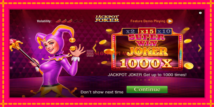 Jackpot Joker - automato com gráficos brilhantes, foto 1