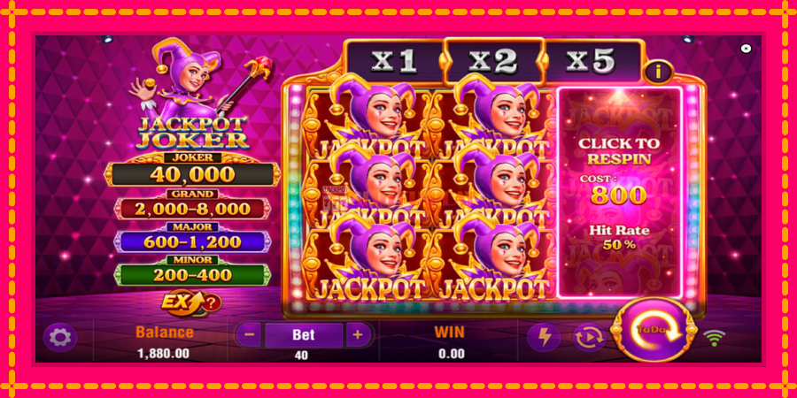 Jackpot Joker - automato com gráficos brilhantes, foto 3