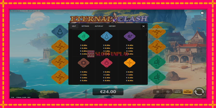 Eternal Clash - automato com gráficos brilhantes, foto 5