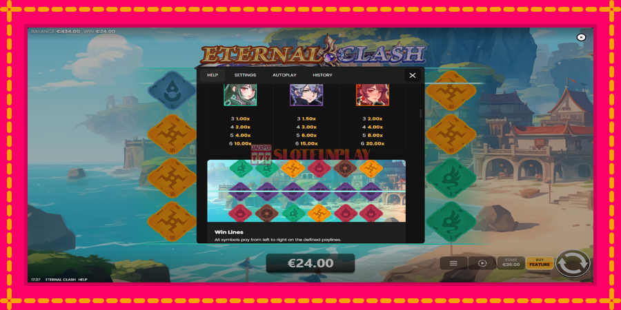 Eternal Clash - automato com gráficos brilhantes, foto 6