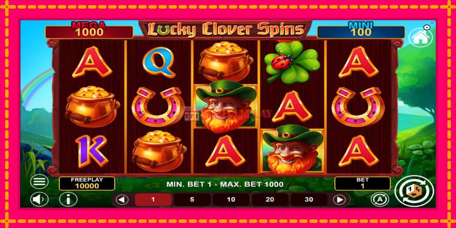 Lucky Clover Spins - automato com gráficos brilhantes, foto 2