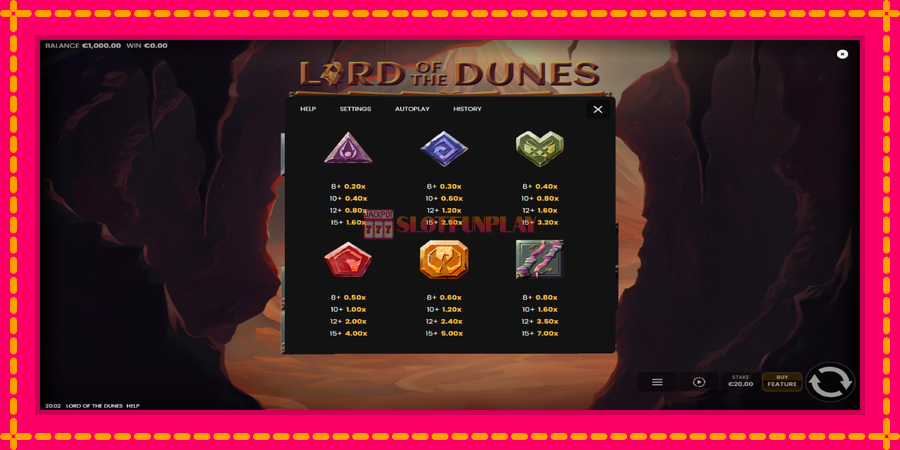 Lord of the Dunes - automato com gráficos brilhantes, foto 5