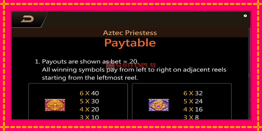 Aztec Priestess - automato com gráficos brilhantes, foto 7