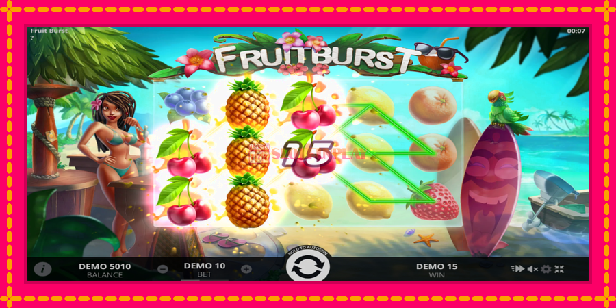 Fruitburst - automato com gráficos brilhantes, foto 2