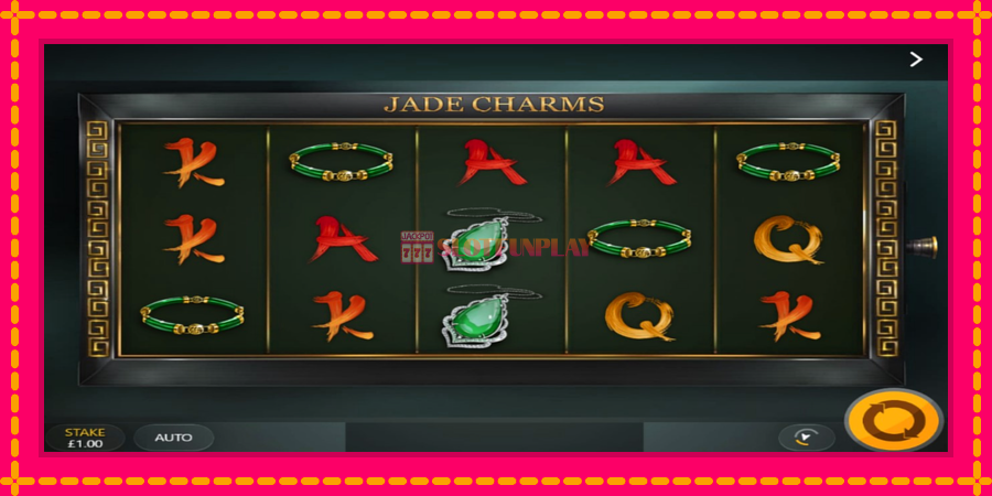 Jade Charms - automato com gráficos brilhantes, foto 2