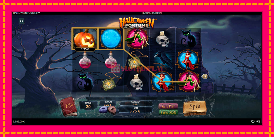 Halloween Fortune - automato com gráficos brilhantes, foto 3