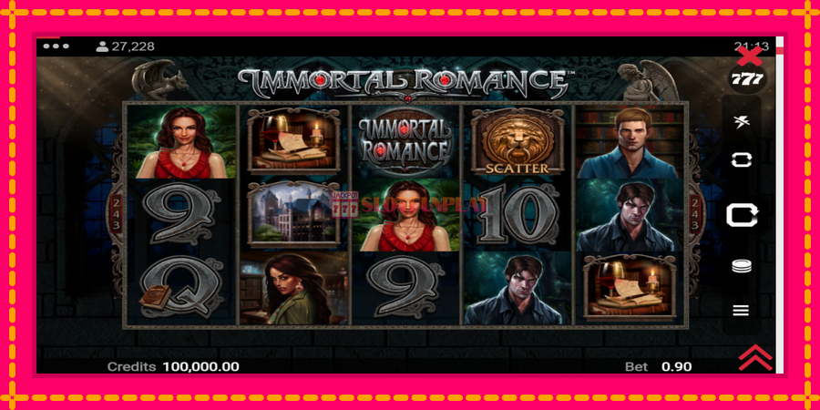 Immortal Romance - automato com gráficos brilhantes, foto 2