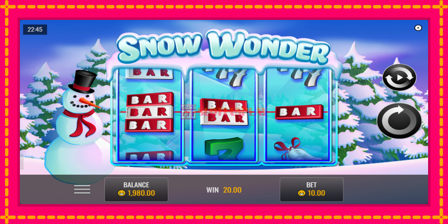 Snow Wonder - automato com gráficos brilhantes, foto 3