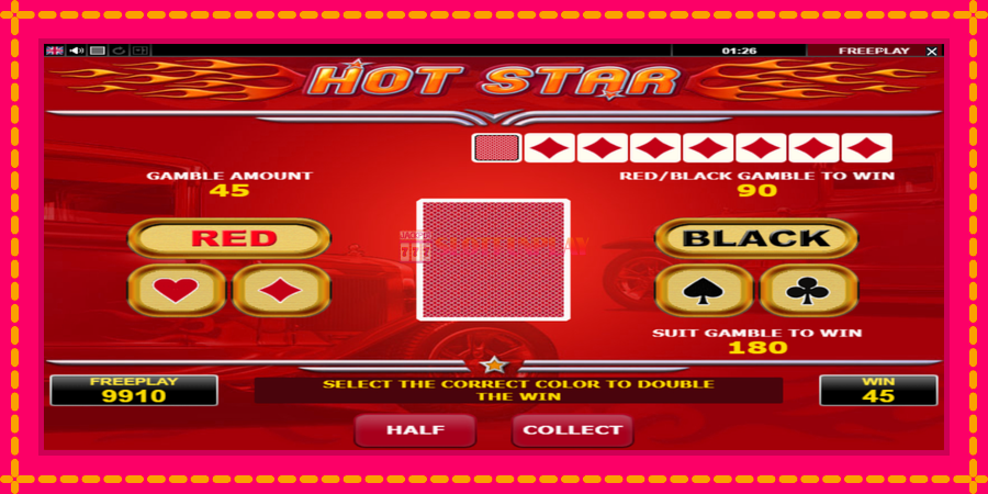 Hot Star - automato com gráficos brilhantes, foto 4