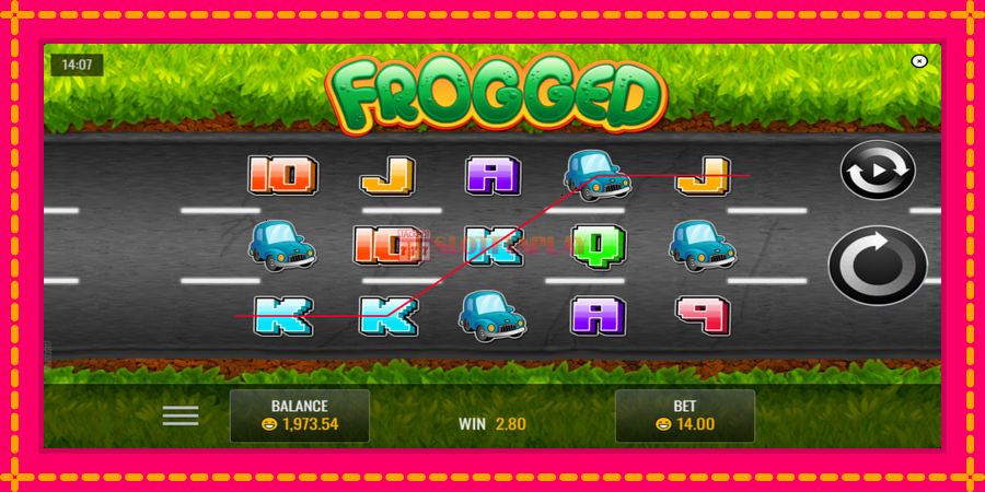 Frogged - automato com gráficos brilhantes, foto 2