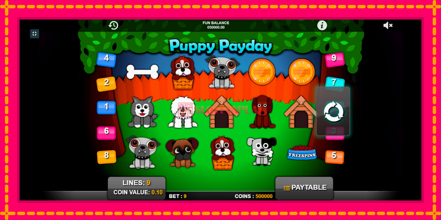 Puppy Payday - automato com gráficos brilhantes, foto 1