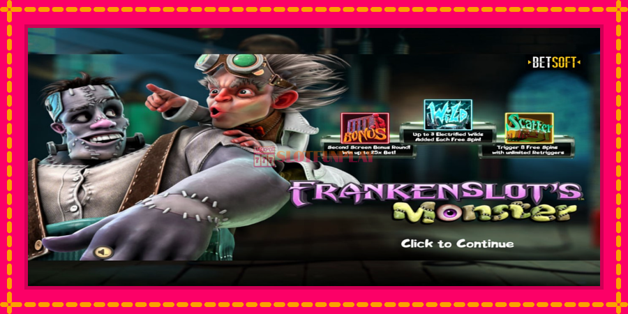 Frankenslots Monster - automato com gráficos brilhantes, foto 1