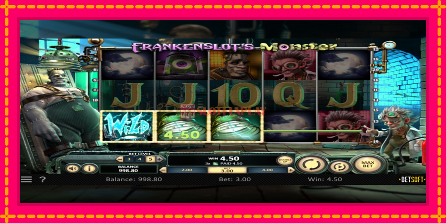 Frankenslots Monster - automato com gráficos brilhantes, foto 3