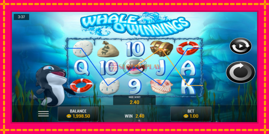 Whale O’Winnings - automato com gráficos brilhantes, foto 2