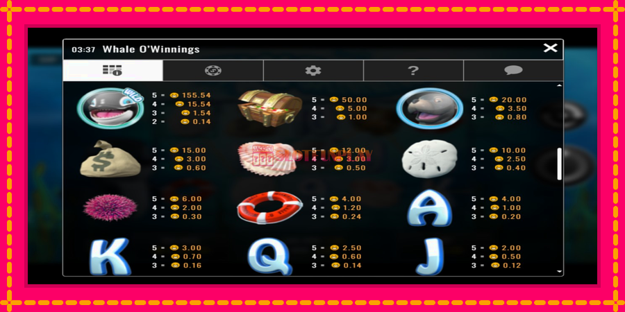 Whale O’Winnings - automato com gráficos brilhantes, foto 4