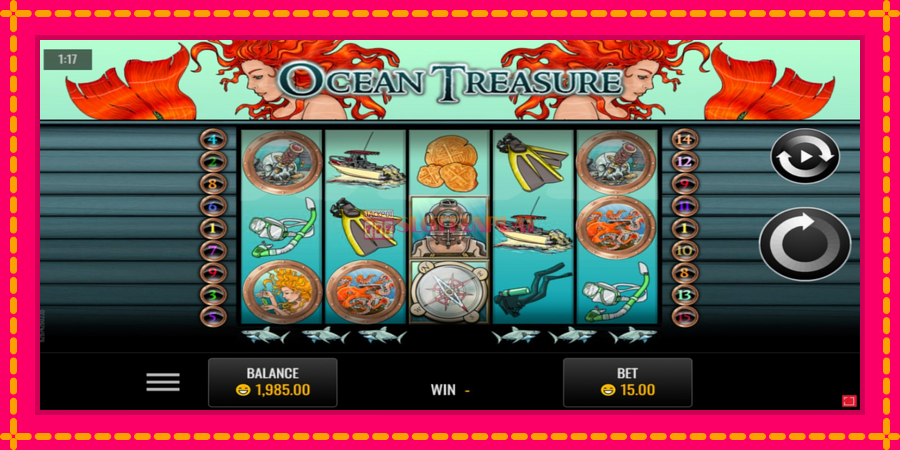 Ocean Treasure - automato com gráficos brilhantes, foto 1